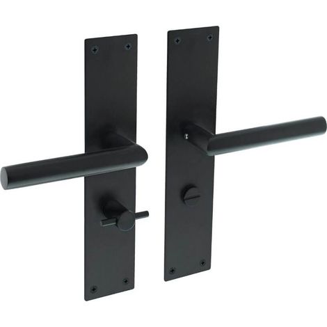Poignée de porte étanche Jura Fermeture WC 63/8 noir - 0023.058365 (1/2)