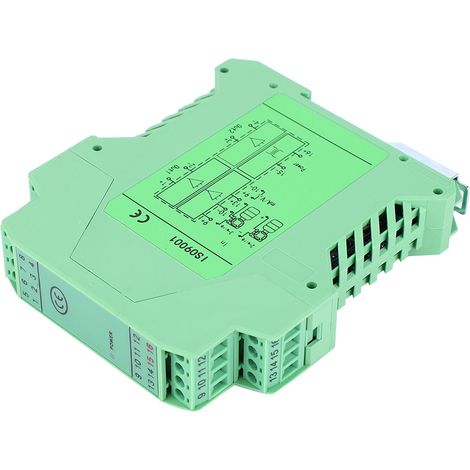 Isolateur de signal DC 420mA, transmetteur conditionneur module 1 entrée 2 sorties, convertisseur 010V, séparateur de courant analogique, régulateur de boucle industrielle. (1/3)