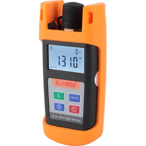 Compteur de puissance optique KLS-25, testeur de fibre optique portable avec source lumineuse, détecteur de câble pour réseau, outil de mesure de signal lumineux, appareil de diagnostic (1/5)