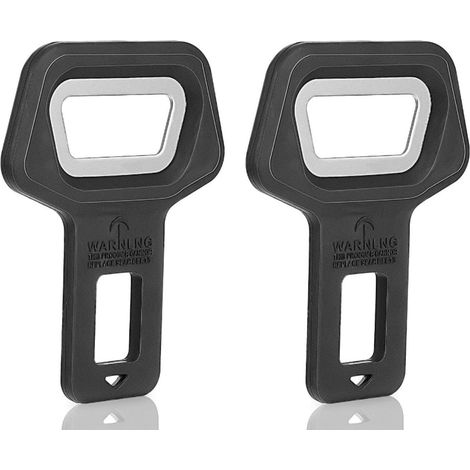 Accessori per auto, adattatori per cinture di sicurezza in 2 pezzi, accessori di sicurezza per sedili di camion, adatti alla maggior parte delle auto