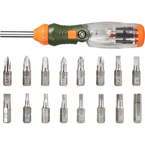 Tournevis À Cliquet Tournevis à Embouts Interchangeables Outils Manuels De (1/5)