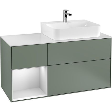 Villeroy & Boch G141MTGM Armoire sous lavabo Finion G14 (1/2)