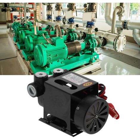 Pompe à carburant montée sur véhicule, pompe à huile électrique de chantier, pompe diesel à haut débit, 24 V CC (1/5)