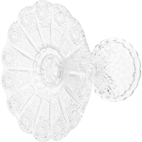 sur Pied Verre Vintage pour Fruits et Bonbons Plateau de (1/5)