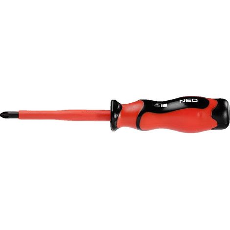 Schraubendreher Neo PH1 80 mm aus Chrom-Vanadium-Stahl