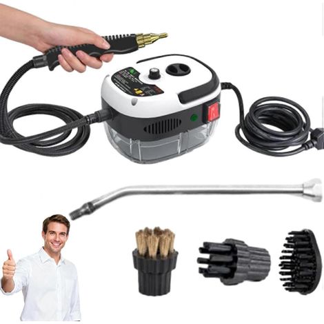Nettoyeur vapeur portable haute température 2500 W blanc (1/5)