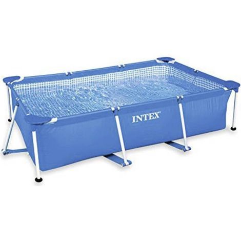 [NEUWERTIG] B-Ware Piscina Intex Retangular 2282 Litros Azul