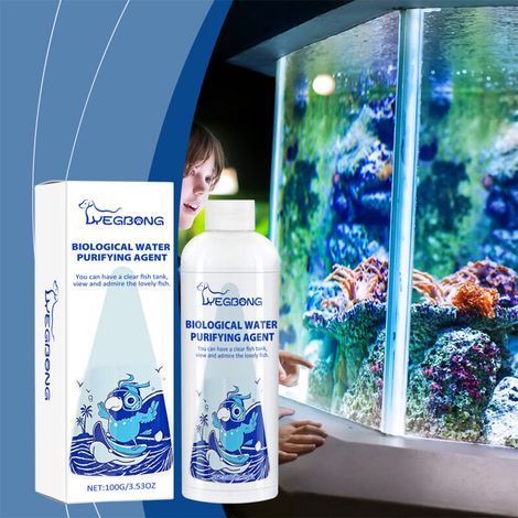 Anti-algae water purifier for aquariums