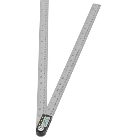 Digitaler Winkelmesser/Lineal 2-in-1 Goniometer/Winkelmesser mit Display für Automobile (0–500 mm) (1/5)