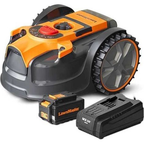 Robot tondeuse autonome 24V sans fil périmétrique - Le robot le plus simple du marché