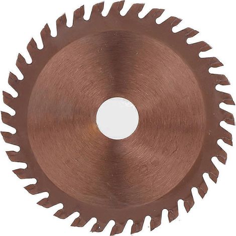 Kreissägeblatt aus Hartmetall, Bronze, Metall- und Holzbearbeitungswerkzeug, 24/36 Zähne, 85 x 15 x 36 Zähne