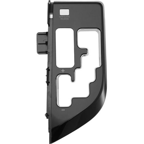 Available in one color only: Black. Material: ABS 84642-3Q100. Gearshift lever trim/shifter area of the center console.
