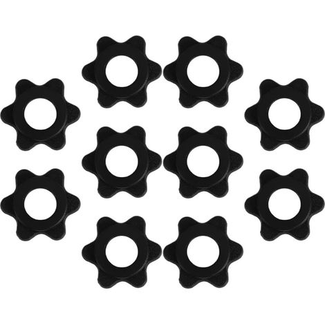 10 Pieces Accessory Dumbbells Fitness Plastic Pieces Weight Bars Home (1/5)