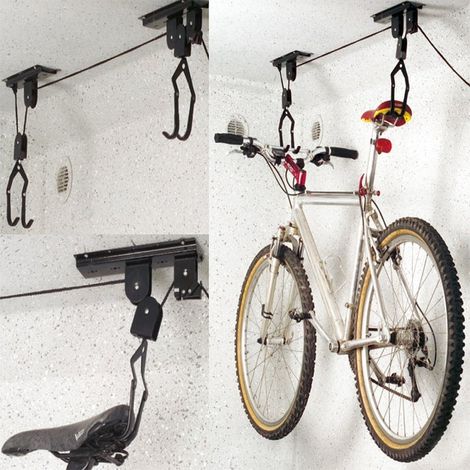 Sollevatore per biciclette a soffitto (1/3)