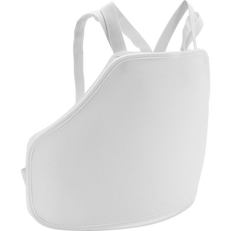 Plastron d'escrime certifié FIE, en plastique haute résistance, ergonomique et léger, pour homme, taille S. (1/5)