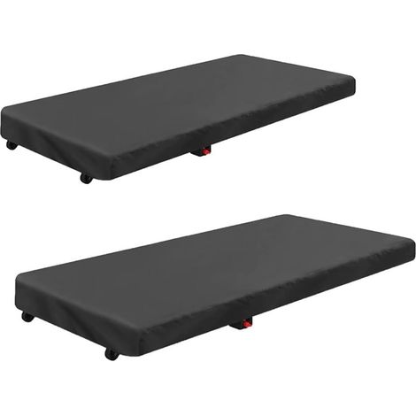 Housse de tapis de course imperméable en tissu Oxford 420D anti-poussière pliable pour tapis de course pliable 2 en 1 pour la maison et le bureau 124 x 53 x 15 cm (1/5)