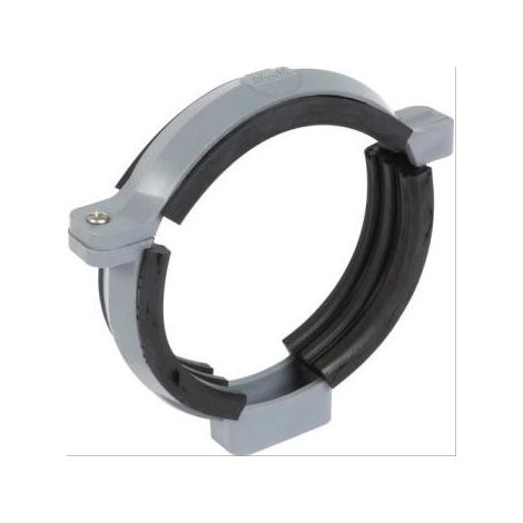 Collier monobloc isophonique pour tubes PVC Ø100mm Nicoll -NF-
