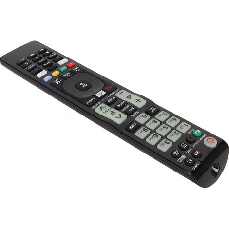 Télécommande universelle infrarouge à boutons sensibles pour téléviseurs LCD, LED, UHD et HDTV (1/5)
