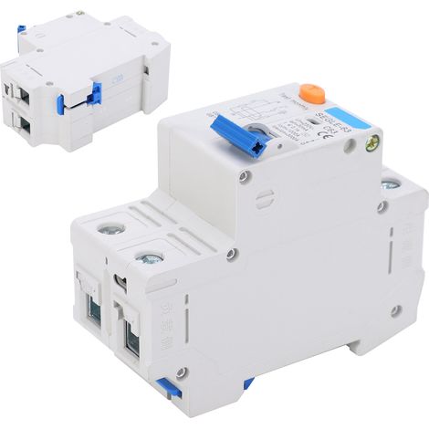 Disjoncteur domestique compact en plastique, interrupteur à air, montage sur rail DIN SEGLE 63 C63