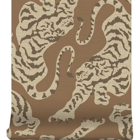 Superfresco Easy Vliestapete Urban Tiger soft brown 10mx52cm (1/5)