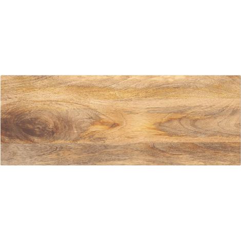 vidaXL Dessus de table 70x40x3,8 cm rectangulaire bois massif manguier