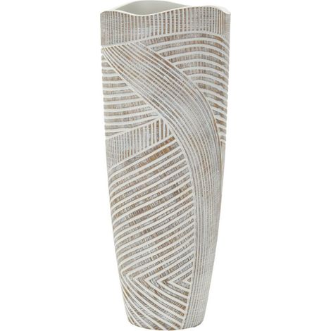 Cache-Pot Déco en Résine "Woody" 45cm Multicolore