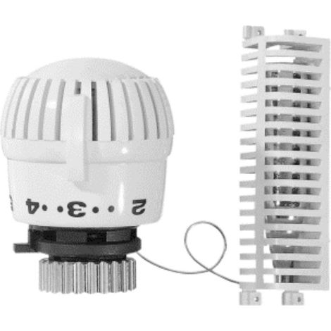 Resideo Thermostatregler Thera-2080 FL weiß, 1-28 Grad C, M30x1,5mm, 2m, T700120W0 (1/2)