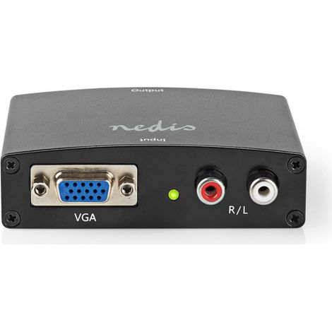 VCON3454AT Nedis Convertisseur VGA vers HDMI - Convertisseur VGA vers HDMI + Audio (1/5)