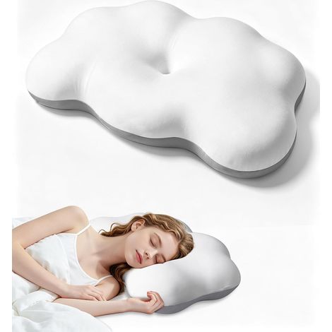 Oreiller Nuage Mémoire Forme Cervical pour Tous Les Dormeurs (1/5)