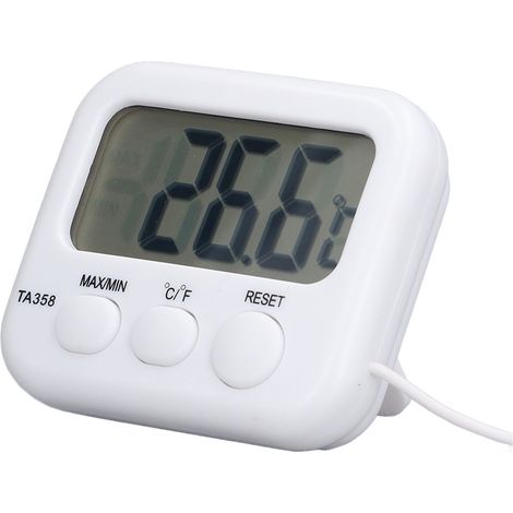 Wasserthermometer mit LCD-Digitalanzeige, Temperaturmesswerkzeug für Aquarien (1/5)