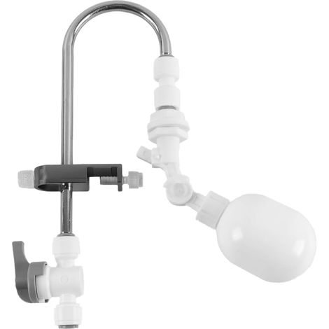Robinet à Flotteur de 1/4 de Pouce, adapté pour réservoir d'eau, Pompe, Auge, Aquarium, aquaculture, réservoir de réservoir d'eau (1/5)