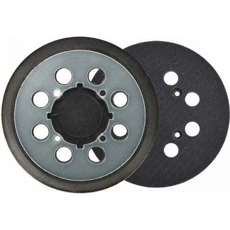 Replacement Sanding Pad for DeWalt DCW210N Orbital Sander DWE6423 - 125mm Hook and Loop Sanding Pad, 8 Holes, Blue (1 pc) (1/4)