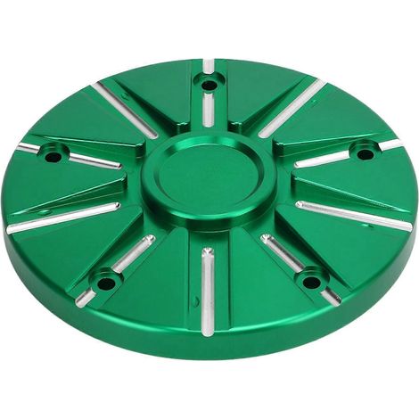 Protège-moteur en cuir vert pour Kawasaki Vulcan Café 650 (2018-2021) – Coussin de protection moteur remplacement, pare-chocs moteur, cache moteur personnalisé. (1/4)