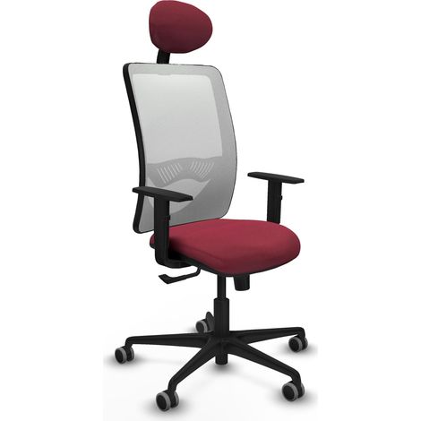 Silla de oficina piqueras y crespo Zulema Sincro negro espuma alta calidad (1/2)