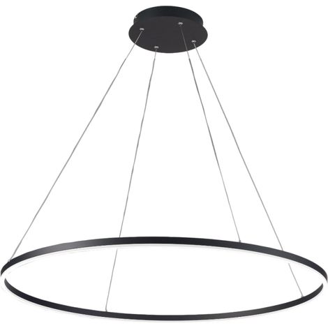 Giotto Lustre Suspendu Led 60W Noir 3508-46-101 Fabas Luce (1/3)