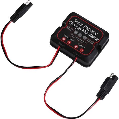 Contrôleur de charge solaire MPPT 12 V étanche, intelligent et portable, pour panneaux solaires, batteries AGM, gel et lithium. (1/5)