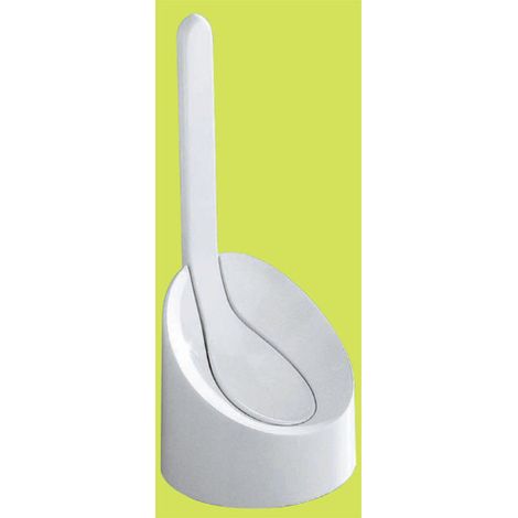 Art gedy. 2033 porte-brosse de toilette brosse de toilette chiot accessoires en plastique blanc pour toilette et salle de bain