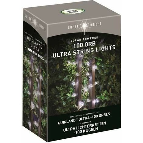 Guirnalda Exterior Ultra 100 Bolas 15L SMART GARDEN (1/4)