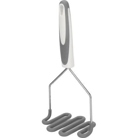 Presse-purée en acier inoxydable, outil pratique pour la cuisine et les restaurants. (1/5)