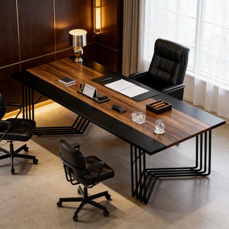 Bureau, longue table, table de jeu, table de conférence, table à manger (table uniquement), surface de travail pratique