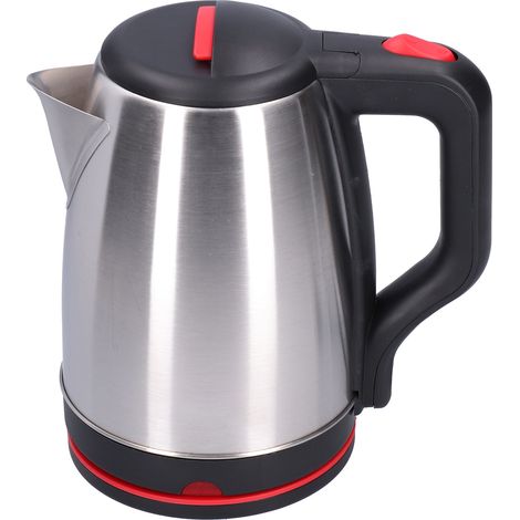 Bouilloire électrique en acier inoxydable de 2,0 L avec revêtement intérieur, idéale pour la maison et les dortoirs. (1/5)