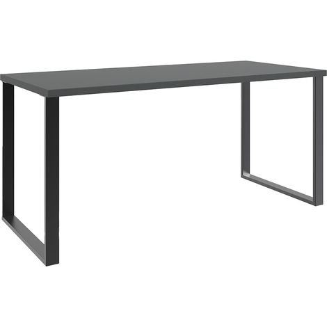 Schreibtisch 159cm in graphit, HILLSTON-43 (1/3)