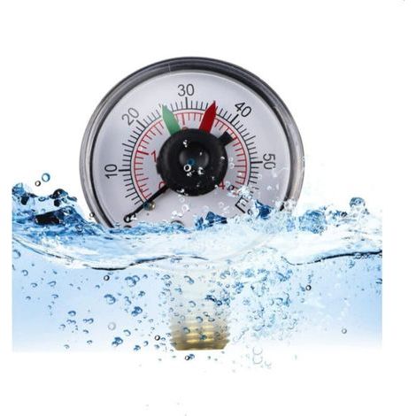 Manomètre pour filtre à sable de piscine Hayward Pièce d'origine compatible ECX271261 (1/5)