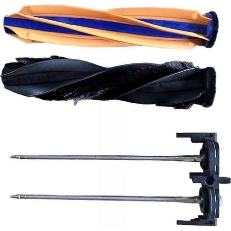Kit de brosses doubles pour Dreame X60 Max : Nettoyage efficace et silencieux. Outils et pièces détachées pour appareils électroménagers. (1/5)
