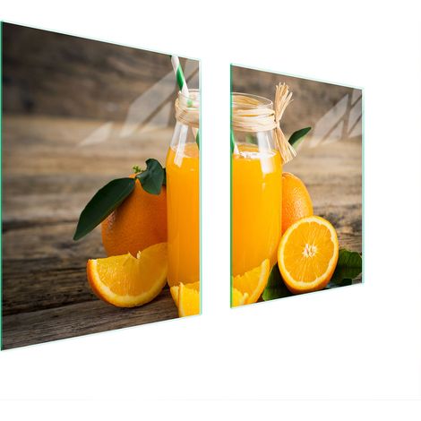 GLASSCHUTZPLATTE FÜR HERD 85x52 FRUIT (1/5)