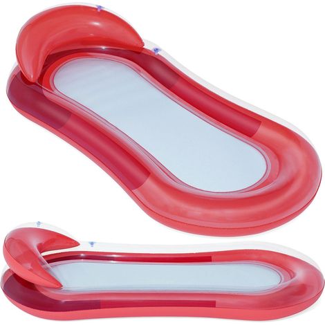 Colchon de natacion rojo bestway 43103