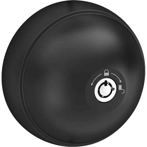 Meroni UFO3 SmartDuo Nero - Lucchetto per furgoni sfera fissa chiusura automatica/manuale - Coppia (1/5)