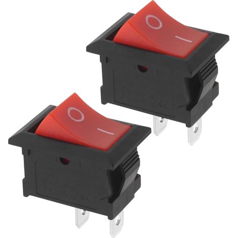 CCYKXA 2 Pieces 2-Pin Circuit Breaker Stop Switch On/Off Switch (1/5)
