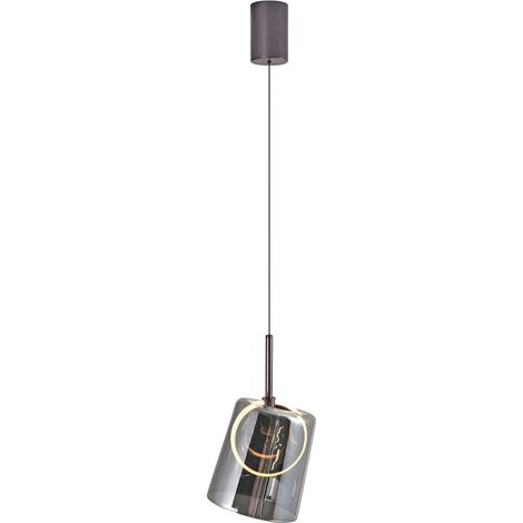 Lampe suspendue Zula fumé - 2541-25 (1/5)