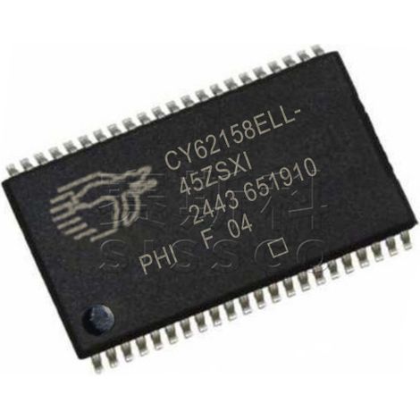 CY62158ELL-45ZSXI Electronic component chip IC, 5 electronic components/chips/parts, 5 units shipped.